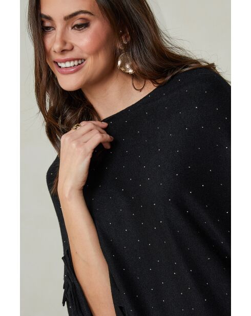 Poncho Marie nero