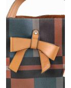 Bolsos de piel marrón - 25x14x22 cm - En buen estado