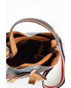 Bolsos de piel marrón - 25x14x22 cm - En buen estado