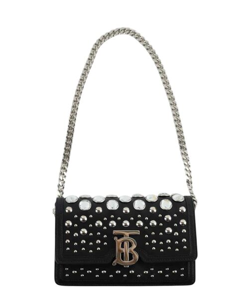 Bolsos de cuero negro - 18x4x14 cm - Nunca usados