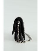 Bolsos de cuero negro - 18x4x14 cm - Nunca usados