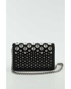 Bolsos de cuero negro - 18x4x14 cm - Nunca usados
