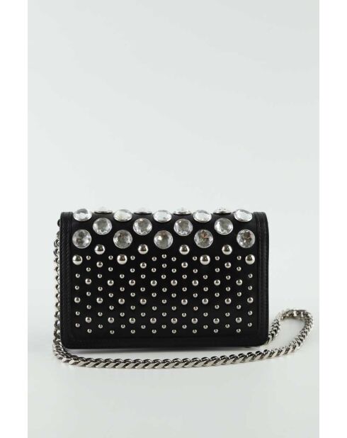 Bolsos de cuero negro - 18x4x14 cm - Nunca usados