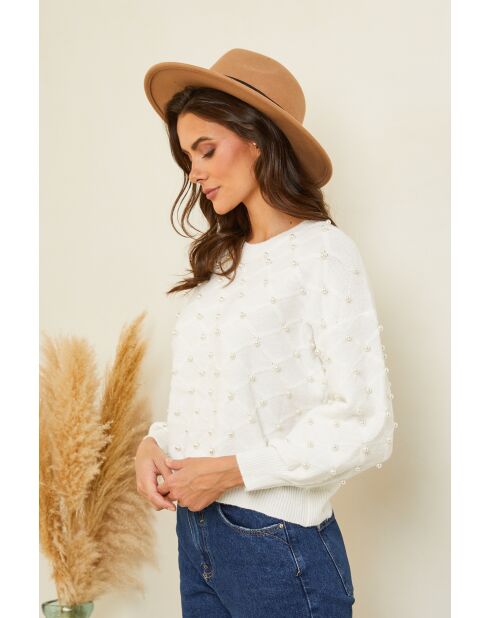 Louise weißer Pullover