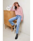 Rosafarbener Pullover Yasmine