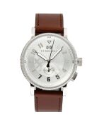 Montre homme BU7681 en cuir marron