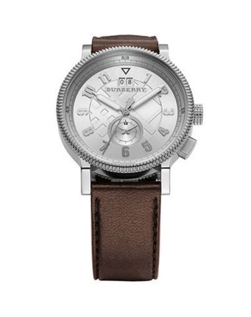 Montre homme BU7681 en cuir marron