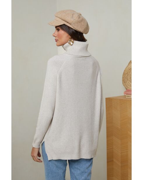 Beiger Pullover Inès