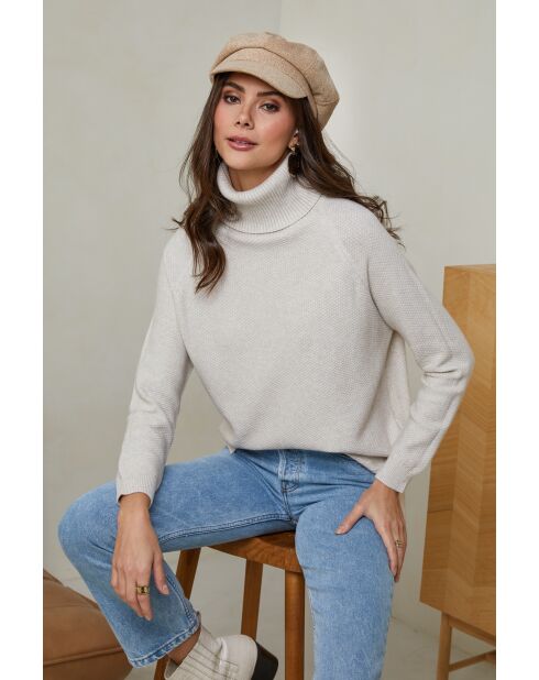 Beiger Pullover Inès