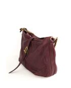 Sacs à main en cuir bordeaux - 43x13x36 cm - Bon état