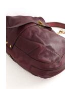 Sacs à main en cuir bordeaux - 43x13x36 cm - Bon état