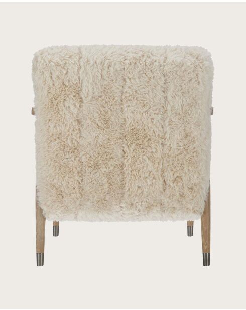 Lina - Fauteuil en bois massif - 66x83x81 cm
