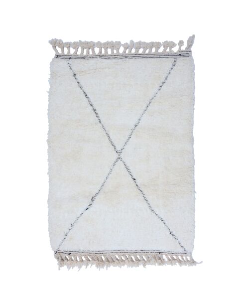 Beni Ouarain Teppich, 142 x 103 cm