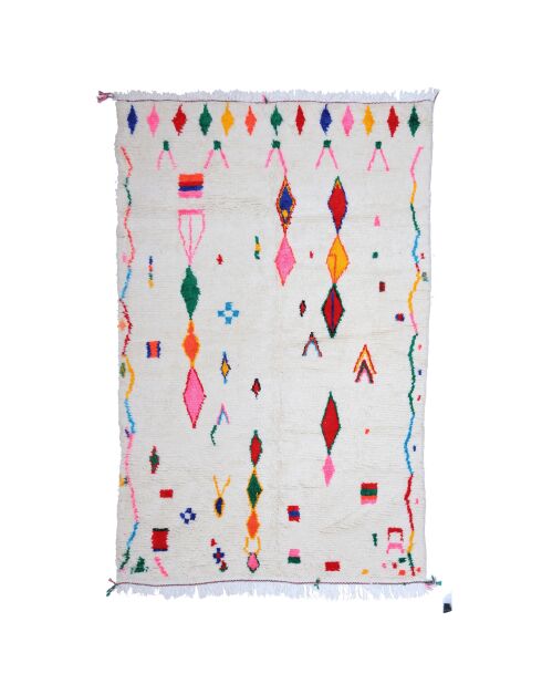 Kleurrijk Berber vloerkleed - 290x200cm