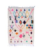 Tappeto berbero colorato - 227x156cm