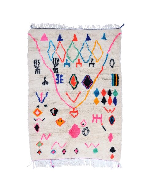 Tappeto berbero colorato - 227x156cm