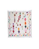 Bunter Berberteppich, 305 x 300 cm