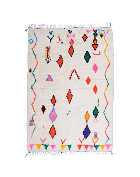 Bunter Berberteppich, 304 x 190 cm