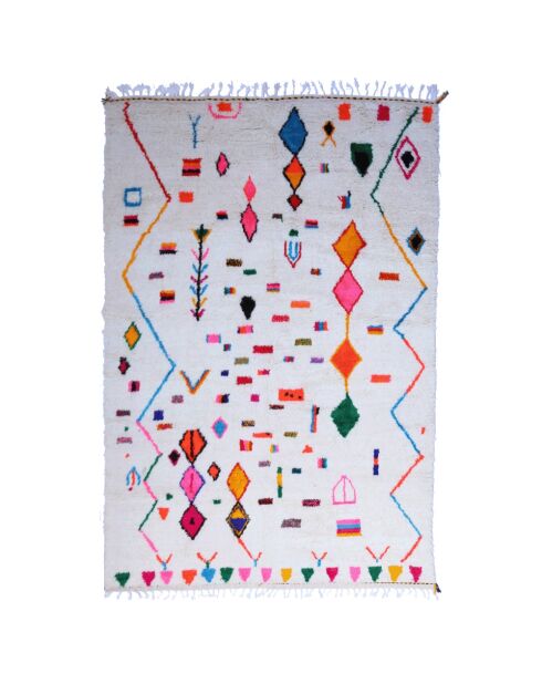 Bunter Berberteppich, 365 x 245 cm