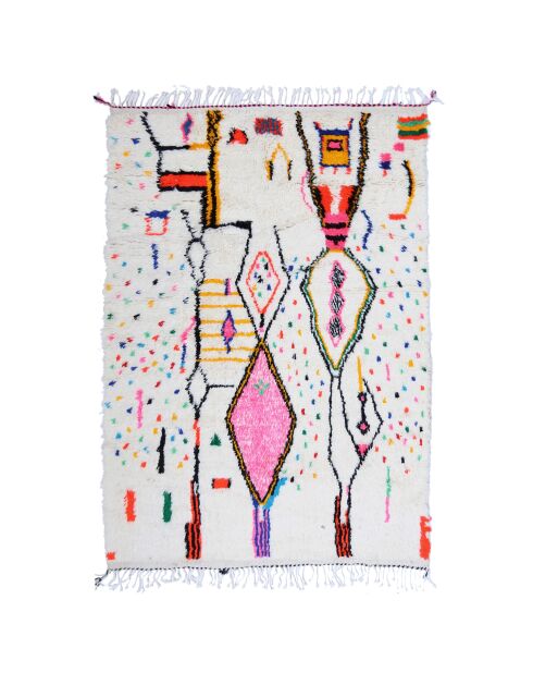 Bunter Berberteppich, 295 x 197 cm