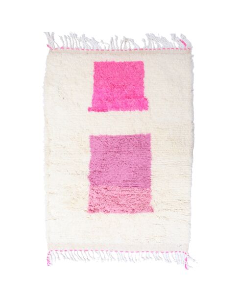 Alfombra bereber colorida, 155 x 104 cm