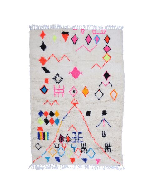 Tappeto berbero colorato - 257x151 cm