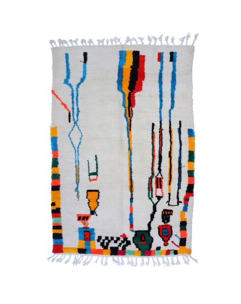 Tappeto berbero colorato - 263x150 cm