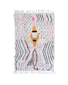 Tappeto berbero colorato - 279x177 cm