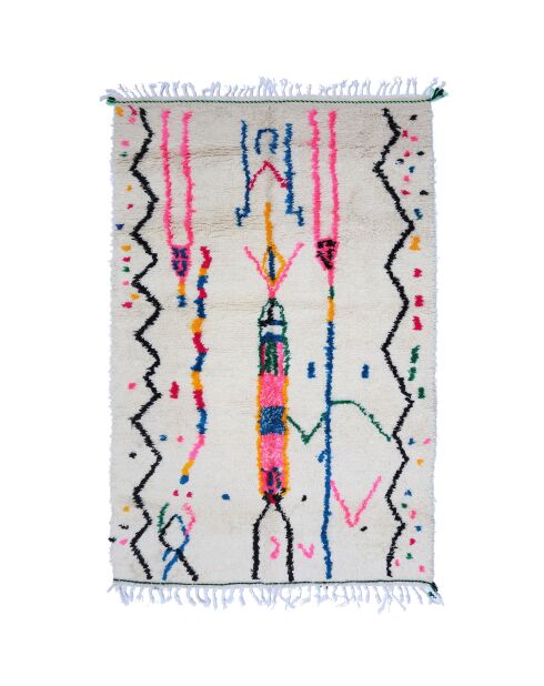 Tappeto berbero colorato - 237x144 cm
