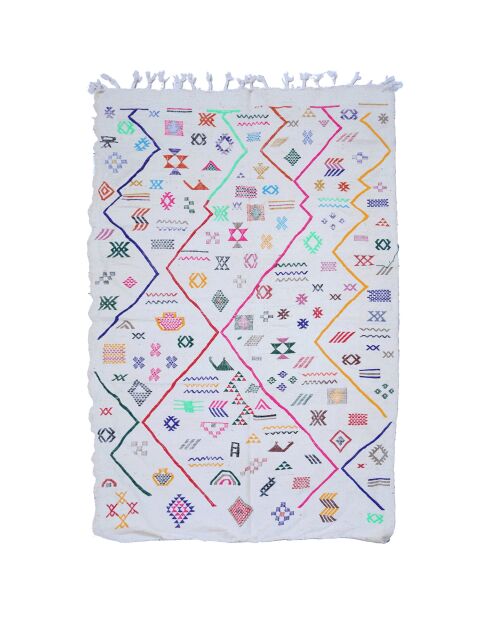 Wollteppich aus Kelim, 246 x 158 cm