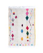 Bunter Berberteppich, 300 x 195 cm