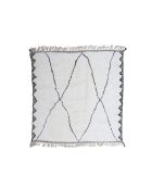 Beni Ouarain Teppich aus der zeitlosen Kollektion, 245 x 245 cm