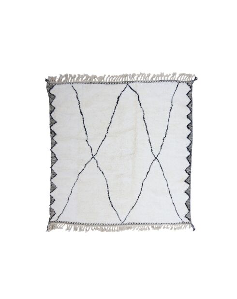 Beni Ouarain Teppich aus der zeitlosen Kollektion, 245 x 245 cm