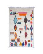 Tappeto berbero colorato - 242x148cm