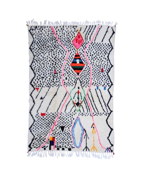 Tappeto berbero colorato - 207x147cm