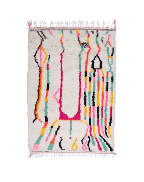 Tapis berbère coloré - 244x144cm