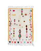 Bunter Berberteppich - 250x155cm