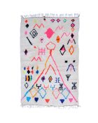 Tappeto berbero colorato - 219x134cm