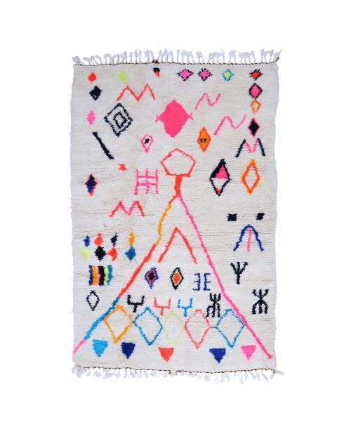 Tappeto berbero colorato - 219x134cm