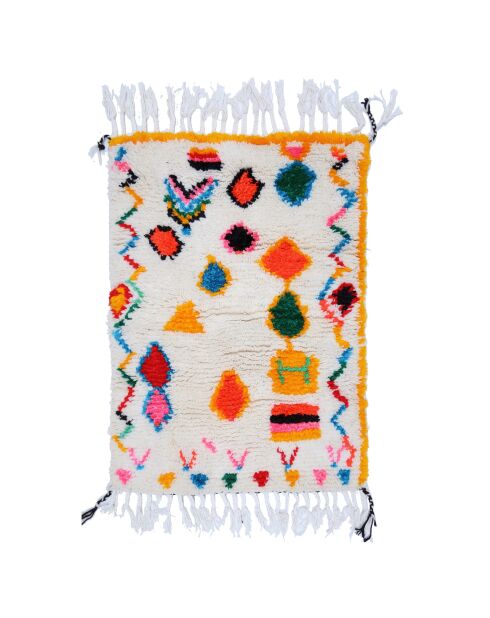 Tappeto berbero colorato - 92x75cm