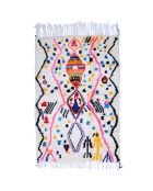 Tappeto berbero colorato - 191x134cm