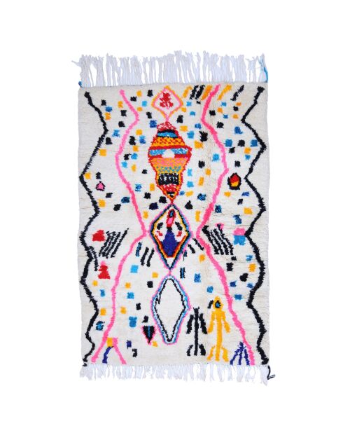 Tappeto berbero colorato - 191x134cm