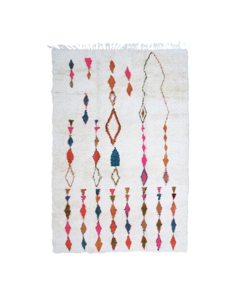 Bunter Berberteppich - 347x235cm