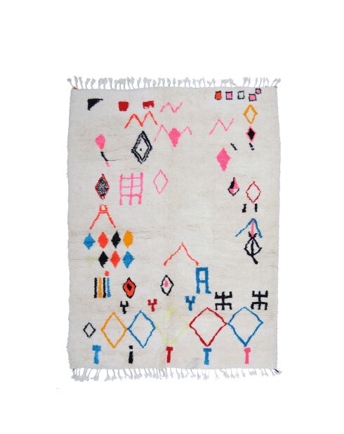 Tappeto berbero colorato - 256x191 cm