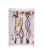 Tappeto berbero colorato - 203x149cm