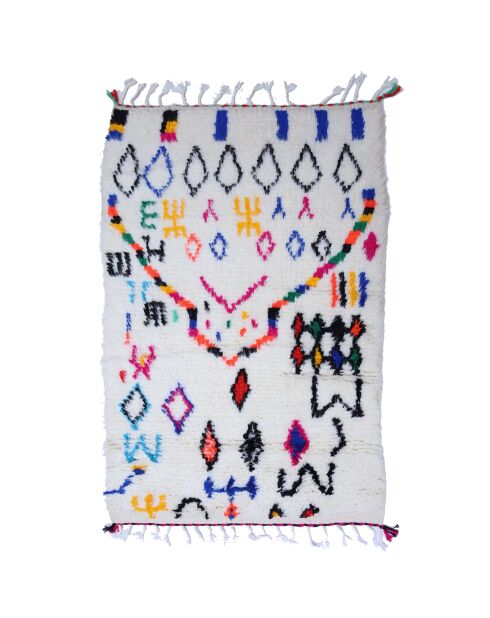 Tappeto berbero colorato - 157x98 cm