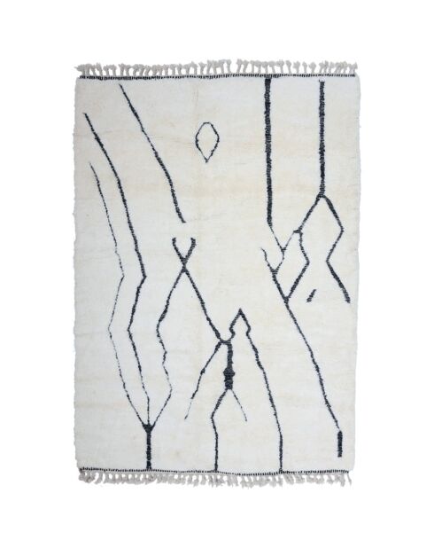 Beni Ouarain Teppich aus der zeitlosen Kollektion, 280 x 185 cm