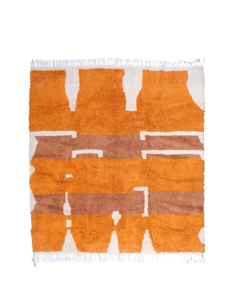 Bunter Berberteppich, 301 x 291 cm