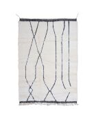 Beni Ouarain Teppich, 242 x 170 cm