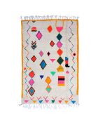 Tappeto berbero colorato - 247x146cm